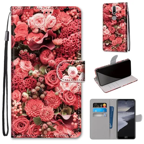ART Peňaženkový kryt Nokia 2.4 ROSES