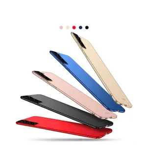 MOFI Ultratenký obal Samsung Galaxy S21 5G  zlatý