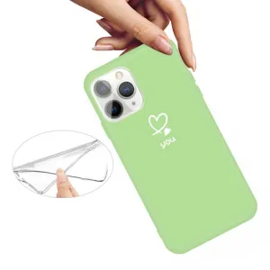 CUTE Silikónový obal Apple iPhone 11 Pro zelený