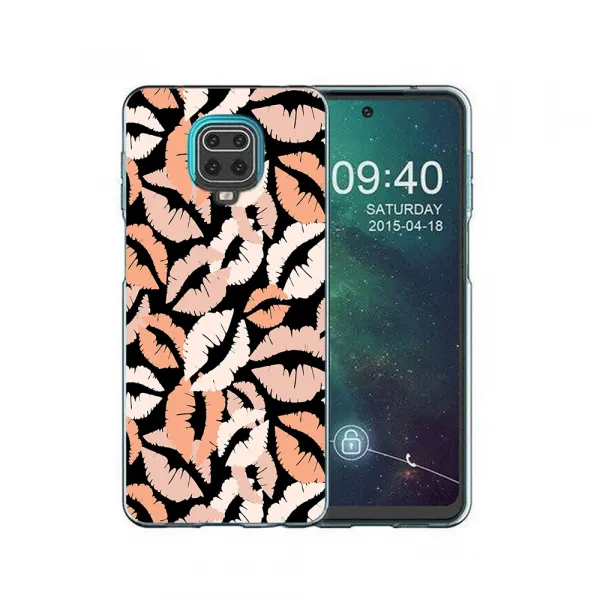 MY ART Ochranný kryt Xiaomi Redmi Note 9S / Note 9 Pro KISSES (104)