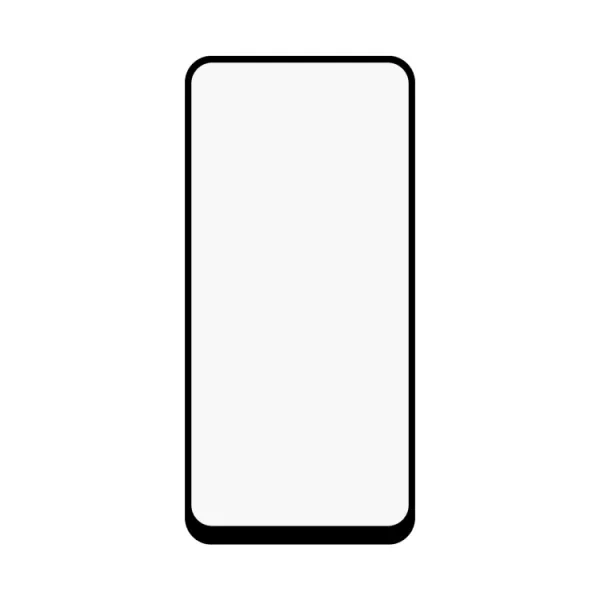 3D Tvrdené sklo LG K61 čierne