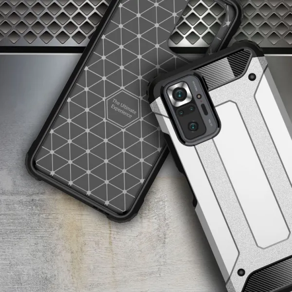 TOUGH Ochranný kryt Xiaomi Redmi Note 10 Pro zlatý