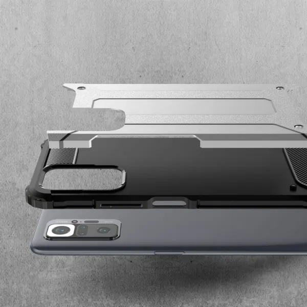 TOUGH Ochranný kryt Xiaomi Redmi Note 10 Pro zlatý