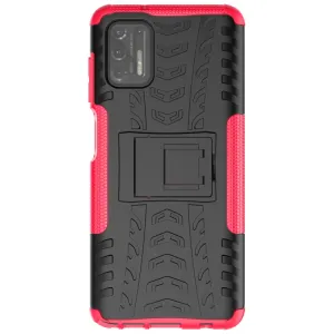 STAND Extra odolný obal Motorola Moto G Stylus 2021 ružový