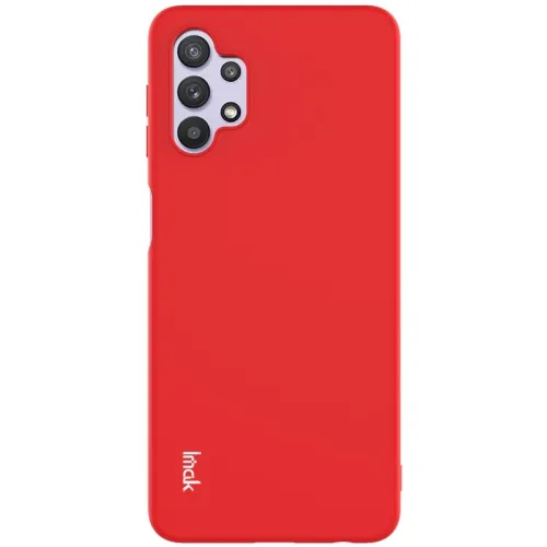 IMAK RUBBER Gumený kryt Samsung Galaxy A32 5G / M32 5G červený