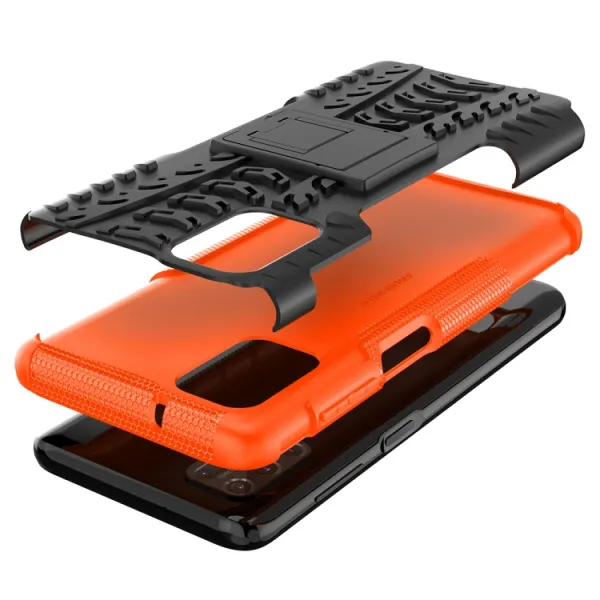 STAND Extra odolný obal Motorola Moto G Stylus 2021 oranžový