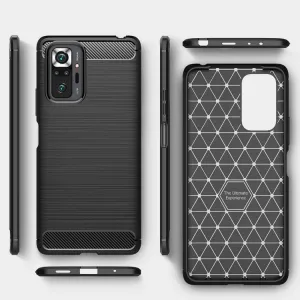 FLEXI TPU Kryt Xiaomi Redmi Note 10 Pro červený