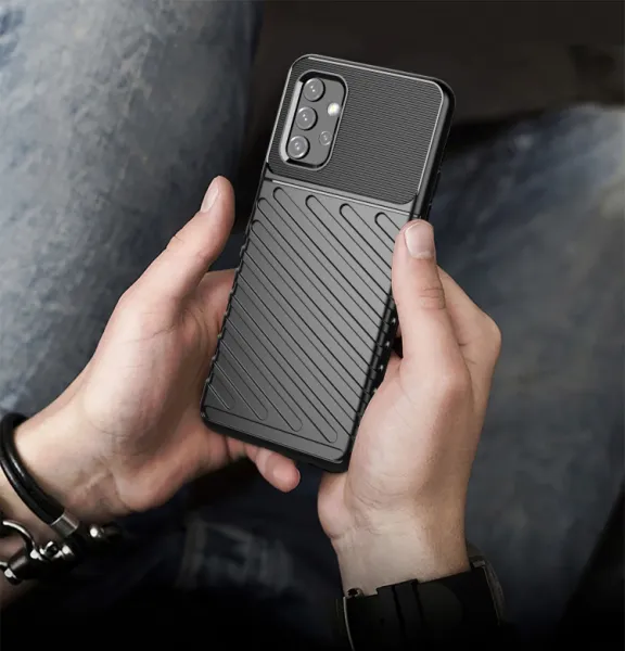 THUNDER Ochranný kryt Samsung Galaxy A32 5G / M32 5G modrý