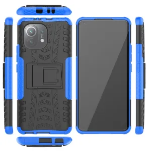 STAND Extra odolný obal Xiaomi Mi 11 modrý