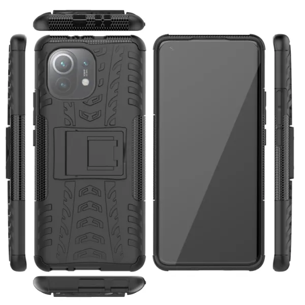 STAND Extra odolný obal Xiaomi Mi 11 čierny