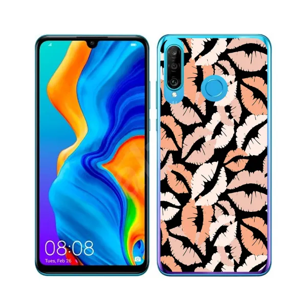 MY ART Ochranný kryt Huawei P30 Lite KISSES (104)