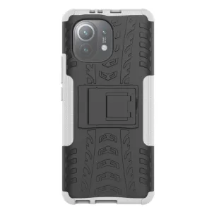 STAND Extra odolný obal Xiaomi Mi 11 biely