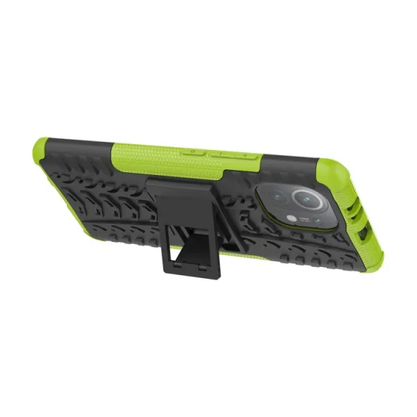 STAND Extra odolný obal Xiaomi Mi 11 zelený