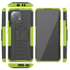 STAND Extra odolný obal Xiaomi Mi 11 zelený