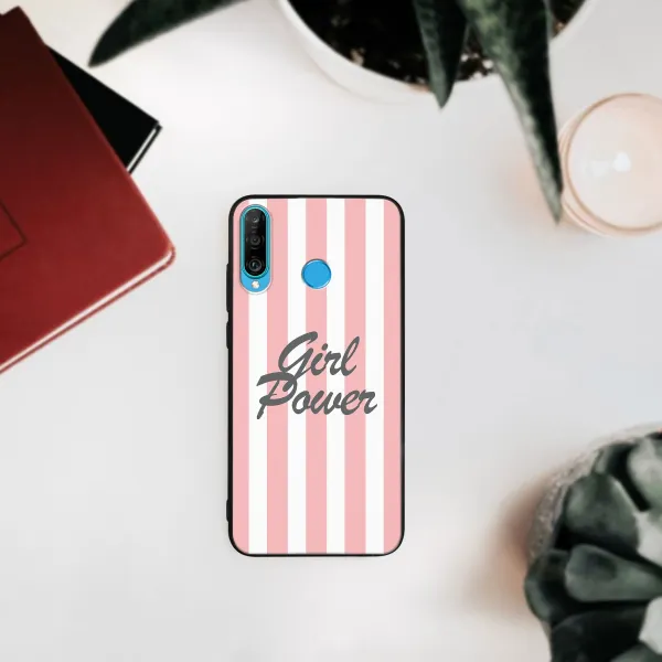 MY ART Ochranný kryt Huawei P30 Lite GIRL POWER (107)