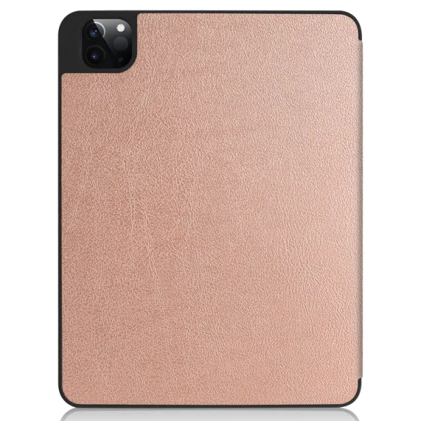 LEATHER Zaklápací obal Apple iPad Pro 11 (2022 / 2021 / 2020 / 2018) ružový