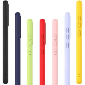 IMAK RUBBER Gumený kryt Samsung Galaxy A32 5G ružový