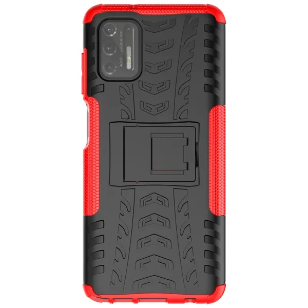 STAND Extra odolný obal Motorola Moto G Stylus 2021 červený