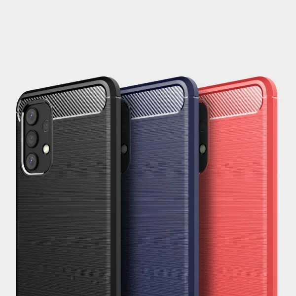 FLEXI TPU Kryt Samsung Galaxy A32 červený