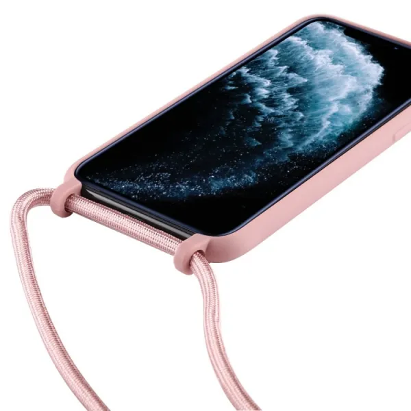 ROPE Kryt so šnúrkou Apple iPhone 11 Pro tmavomodrý