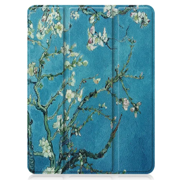 ART Zaklápací obal Apple iPad Pro 12.9 2022 / 2021 APRICOT BLOSSOM