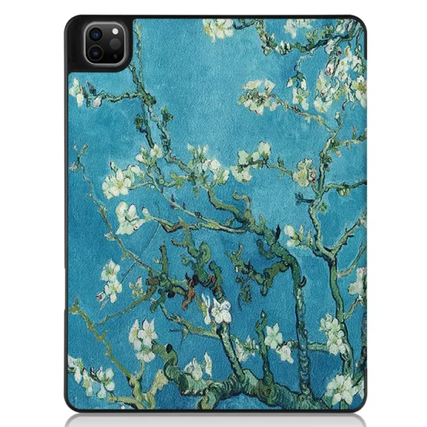 ART Zaklápací obal Apple iPad Pro 12.9 2022 / 2021 APRICOT BLOSSOM