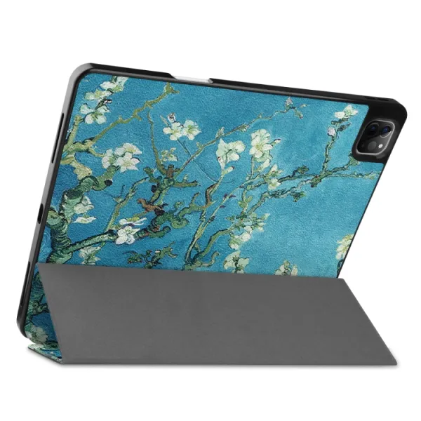 ART Zaklápací obal Apple iPad Pro 12.9 2022 / 2021 APRICOT BLOSSOM
