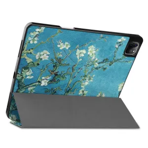 ART Zaklápací obal Apple iPad Pro 12.9 2022 / 2021 APRICOT BLOSSOM