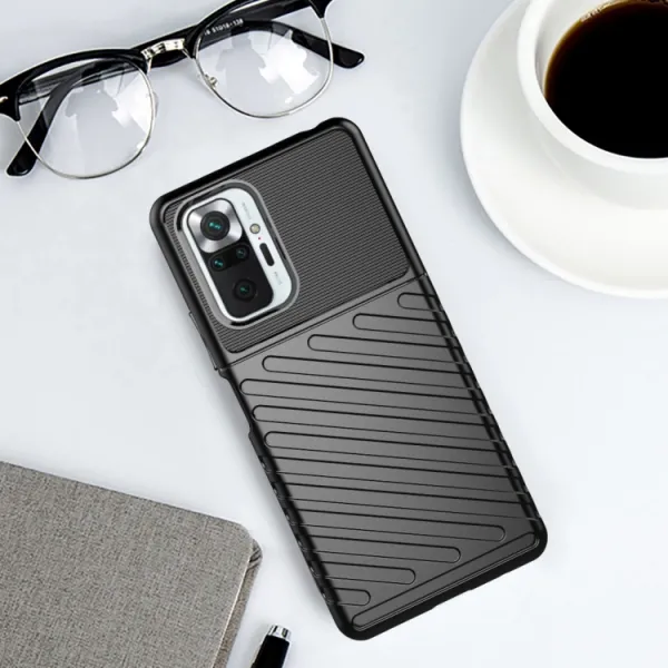 THUNDER Ochranný kryt Xiaomi Redmi Note 10 Pro modrý