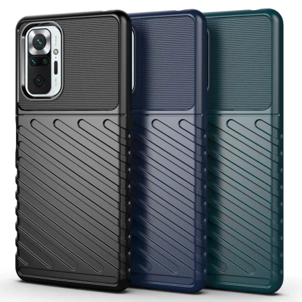 THUNDER Ochranný kryt Xiaomi Redmi Note 10 Pro modrý