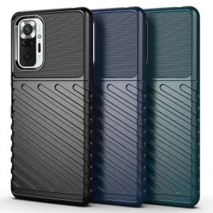 THUNDER Ochranný kryt Xiaomi Redmi Note 10 Pro modrý