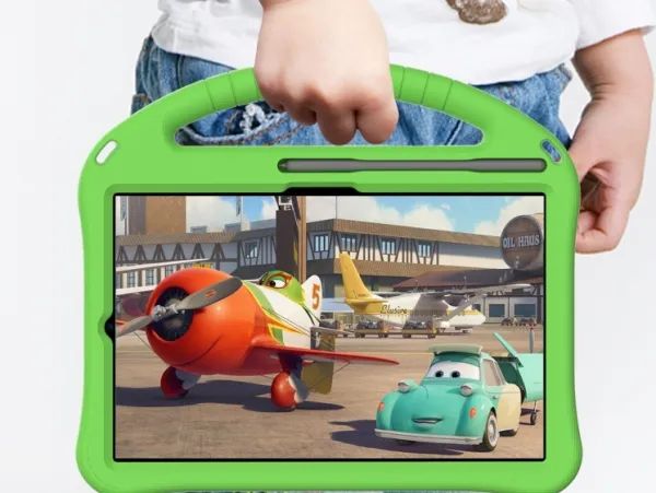 KIDDO Detský obal Samsung Galaxy Tab A7 10.4 (T500 / T505) zelený