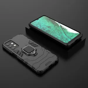 MG Ring Armor plastový kryt na Samsung Galaxy A32 5G, čierny