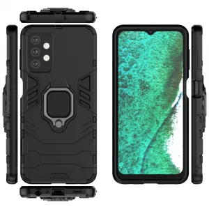 MG Ring Armor plastový kryt na Samsung Galaxy A32 5G, čierny