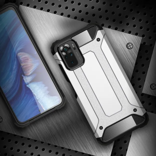 TOUGH Ochranný kryt Xiaomi Redmi Note 10 / Note 10S ružový