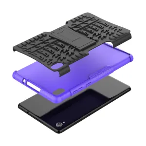 STAND Extra odolný obal Lenovo Tab M8 2. generácia (TB-8705) fialový