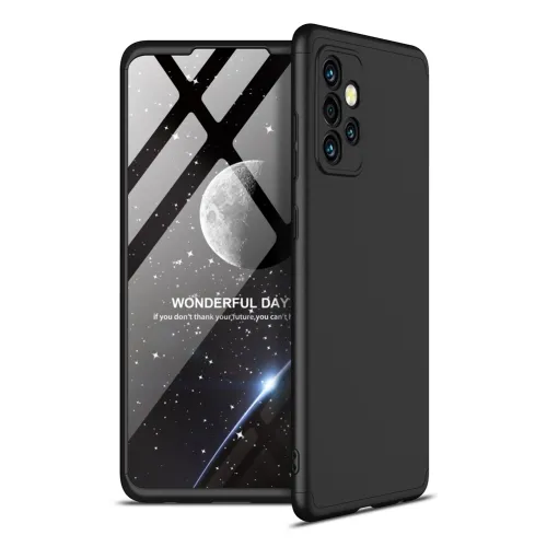 360° Ochranný kryt Samsung Galaxy A72 čierny