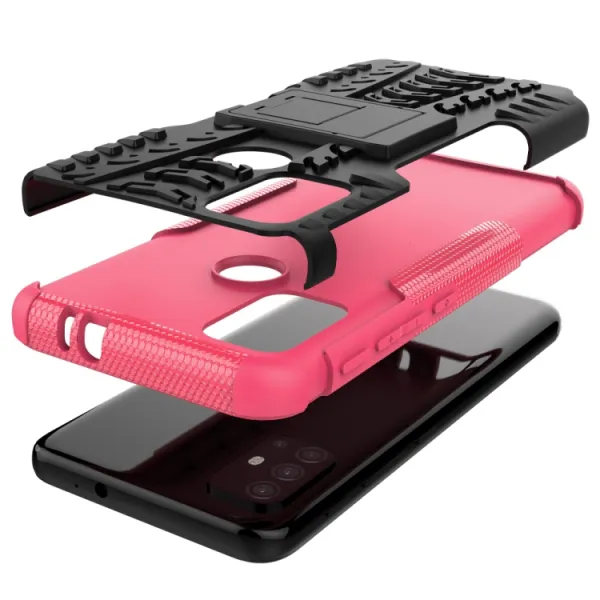 STAND Extra odolný obal Motorola Moto G10 / G20 / G30 ružový