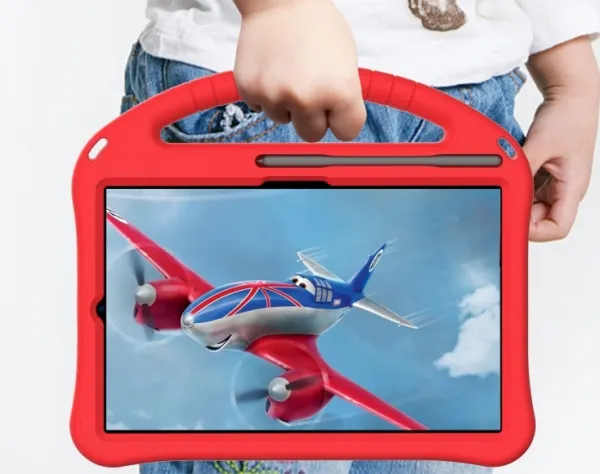 KIDDO Detský obal Samsung Galaxy Tab A7 10.4 (T500 / T505) červený