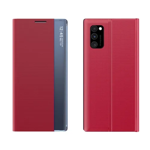 SLEEP CASE Zaklápací kryt Samsung Galaxy A72 červený