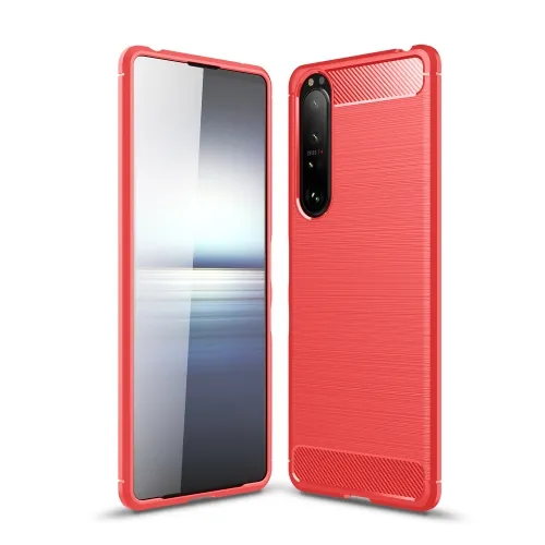 FLEXI TPU Kryt Sony Xperia 1 III červený