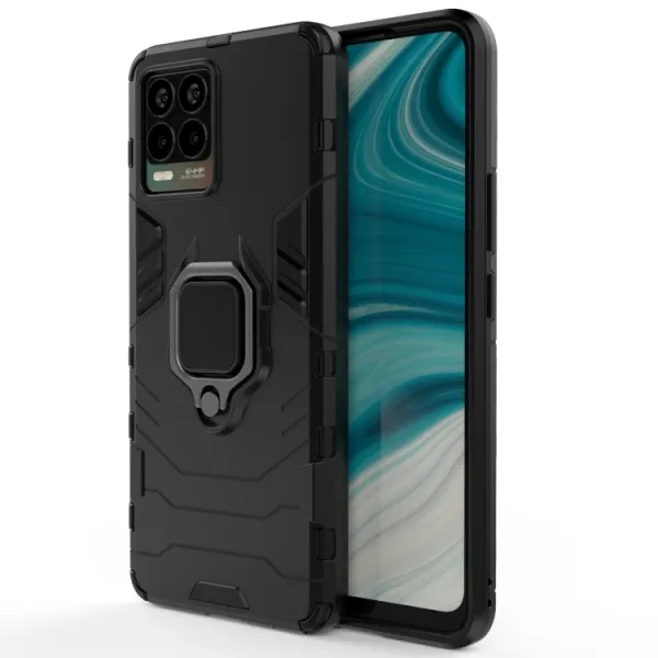 STRONG Ochranný kryt Realme 8 / Realme 8 Pro čierny