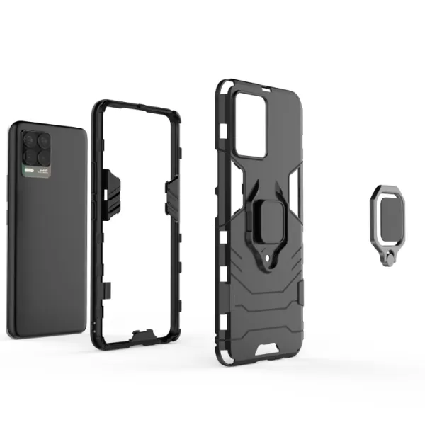 STRONG Ochranný kryt Realme 8 / Realme 8 Pro čierny