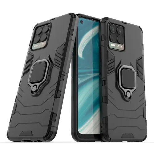 STRONG Ochranný kryt Realme 8 / Realme 8 Pro čierny
