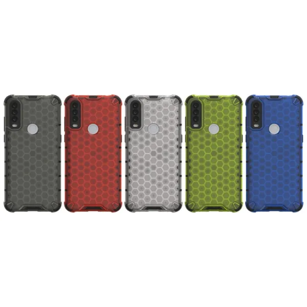 HONEYCOMB Ochranný kryt  Alcatel 1S 2020 / 3L 2020 modrý
