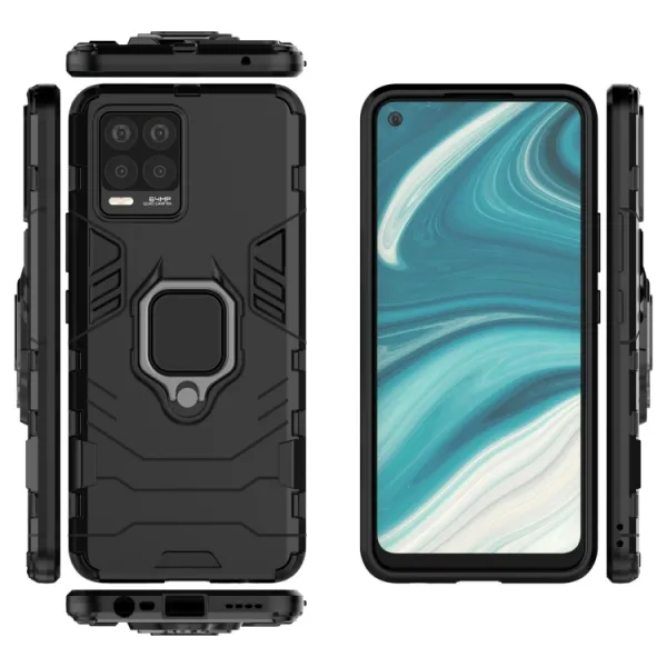 STRONG Ochranný kryt Realme 8 / Realme 8 Pro čierny
