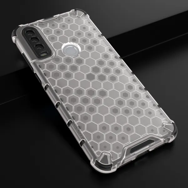 HONEYCOMB Ochranný kryt  Alcatel 1S 2020 / 3L 2020 biely
