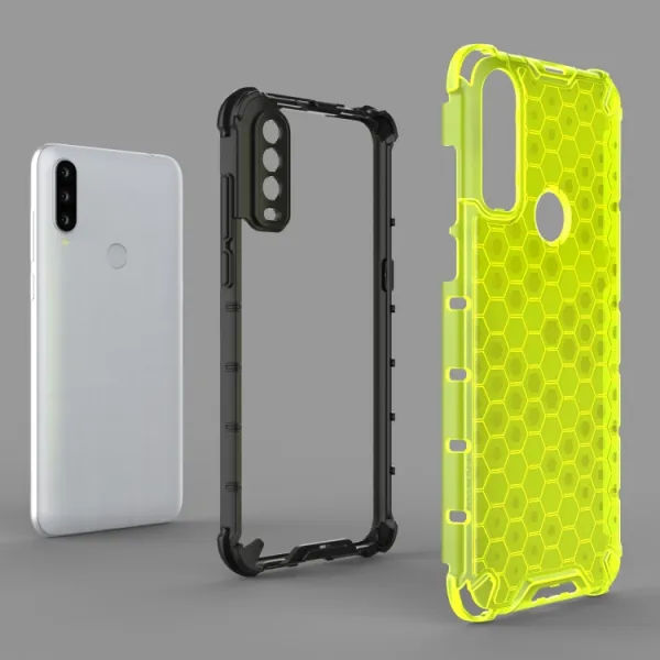 HONEYCOMB Ochranný kryt  Alcatel 1S 2020 / 3L 2020 modrý