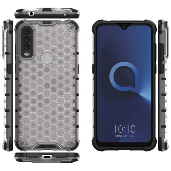 HONEYCOMB Ochranný kryt  Alcatel 1S 2020 / 3L 2020 biely