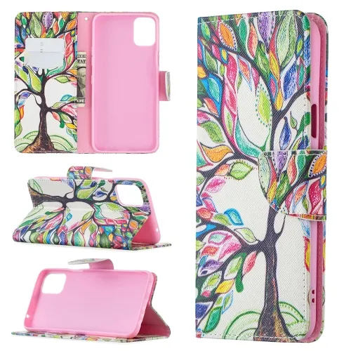 ART Peňaženkový kryt LG K42 LIFE TREE